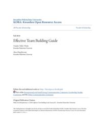 Effective Team Building Guide