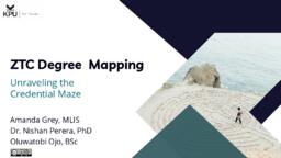 ZTC Degree Mapping: Unraveling the Credential Maze