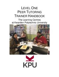 Level One Peer Tutoring Training Handbook