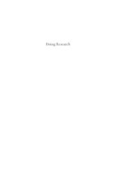 Doing Research: A Student’s Guide to Find and Using the Best Sources