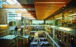 Inside the Library at KPU Surrey