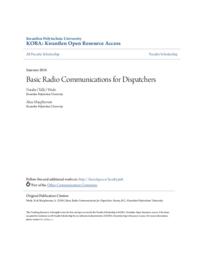 Basic Radio Communications for Dispatchers