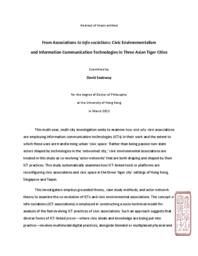 From Associations to Info-Sociations
