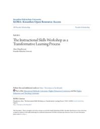 The Instructional Skills Workshop as a Transformative Learning Process