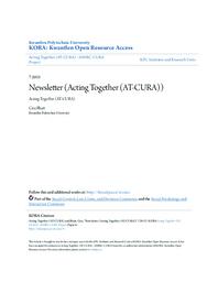Newsletter (Acting Together (AT-CURA))
