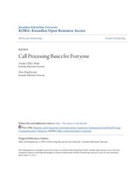 Call Processing Basics for Everyone