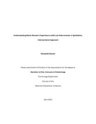 Understanding Black Women’s Experiences with Law Enforcement: A Qualitative, Intersectional Approach