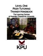 Level One Peer Tutoring Training Handbook