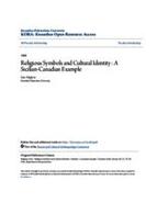 Religious Symbols and Cultural Identity : A Sicilian-Canadian Example
