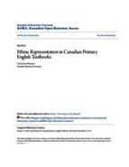 Ethnic Representation in Canadian Primary English Textbooks