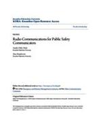 Radio Communications for Public Safety Communicators